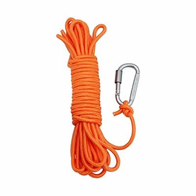 BeGrit Floating Rope 1/4 X 33' Polypropylene Rope Anchor Rope Mooring Rope  Kayak Canoe Tow Throw Line with Carabiner for Boat Camping Hiking Awning  Tent 6mm x 20m - Yahoo Shopping