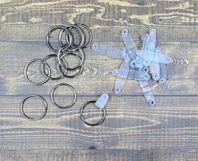 450pcs Key Chain Making Kit DIY Keychain Supplies Keychain with Chain Key  Rings Screw Eye Pin 