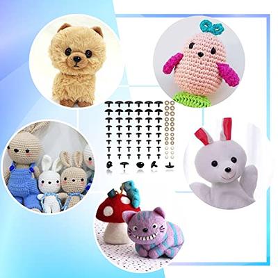 TOAOB 114pcs Safety Noses for Amigurumis Plastic Animal Safety Noses with  Washers 9mm 11mm 15mm 18mm 20mm 23mm 26mm 29mm Doll Crochet Noses for Craft  Doll Plush Animals Bear Accessories - Yahoo