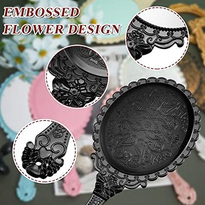 Makeup Mirror Heart Shaped Mini Mirror Folding Double-sided Pocket Mirror  Portable Tiny Mirror Purse Mirror Girls Hand Mirror