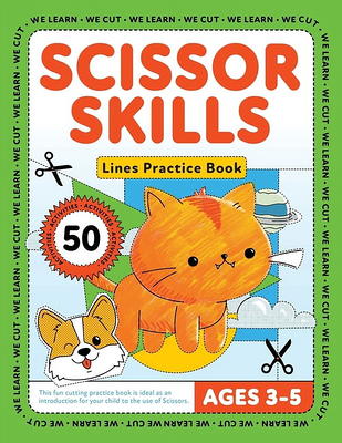 SCISSORS Skills Preschool Workbook for Kids: A Fun Cutting Practice  Activity Book for Toddlers and Kids ages 3-5 (Paperback)