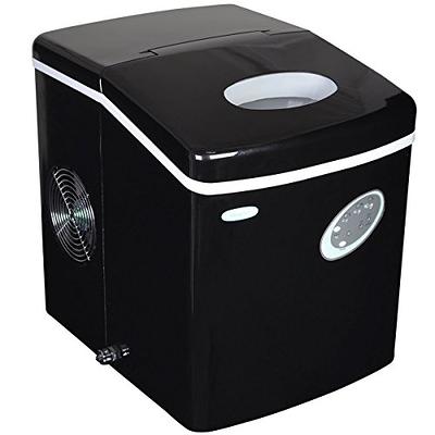 NewAir 28lbs Portable Ice Maker - Silver