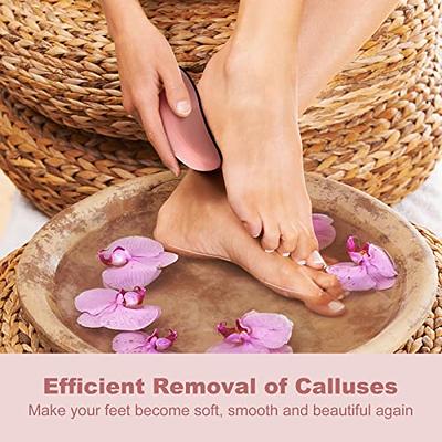 Home Essentials Manicure Pedicure Foot Scrubber Foot File Callus Remover  Callus Shaver for Feet and Hands 