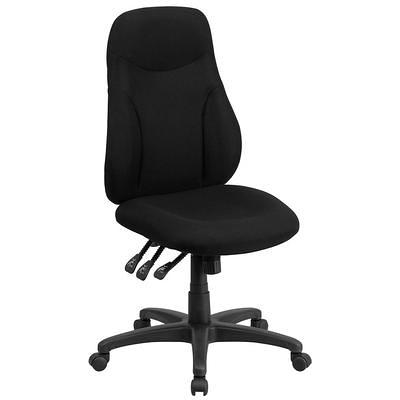 Union & Scale™ Essentials Ergonomic Fabric Swivel Task Chair, Black  (UN56947)