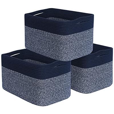 Wicker Storage Box Cube Storage Baskets Woven Shelf Basket