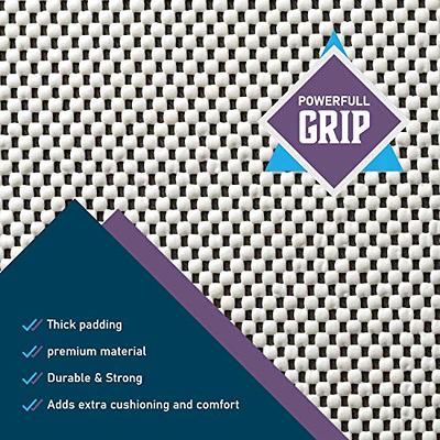 Gorilla Grip Extra Strong Rug Pad Gripper, 5x7 FT, 5' x 7', White