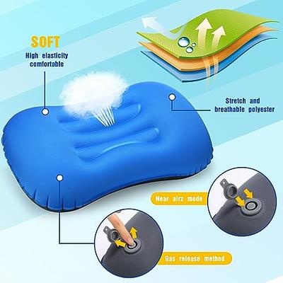 Ultralight Inflatable Camping Travel Pillow Neck and Lumbar