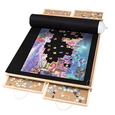 Lavievert Jigsaw Puzzle Table Puzzle Plateau Puzzle Board with