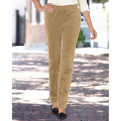 Stretch Wide-Wale Corduroy Pull-On Pants