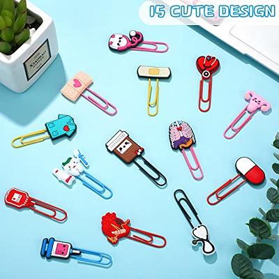  Amaxiu 20pcs Corner Paper Clips - Prevent Books Curling,  Triangle File Corner Clip Bookmark Colorful Document Clip Protection Book  Page Clip for Binder Office Classroom Students Reading Teacher Gift : Office