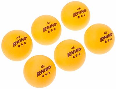 Pro-penn 3-Star Table Tennis Balls, 40mm, Orange, 6 Count