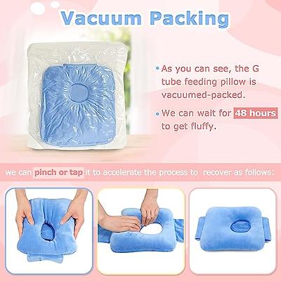 36 Pcs Feeding Tube Pads Washable Reusable Abdominal Peritoneal G Tube Covers  Breast Nipple Soft Cotton Pads Button Pads Holder Feeding Tube Supplies for Breastfeeding  Nursing Care, 6 Patterns