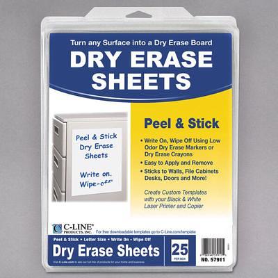 C-Line Peel & Stick Self-Adhesive Reinforcing Strips, Clear, 200/Box  (64112)