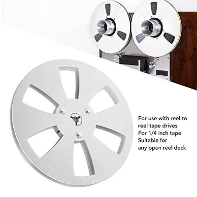 1/4 7 Inch Empty Reel for Reel to Reel Tape Recorder for Open Reel Sound  Deck, Aluminum Alloy Recording Takeup Reel with 6 Hole, Replacement Opening  Machine Part - Yahoo Shopping