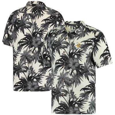 Men's Tommy Bahama White New York Giants Tide Breaker IslandZone Camp  Button-Up Shirt