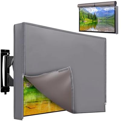 Outdoor TV Cover 48 to 50 Inch Weatherproof, Waterproof Outside TV Covers Heavy  Duty 600D Oxford