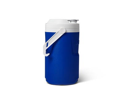 Igloo Sports Water Jug Reusable Stainless Steel Blue 1/2 Gallon