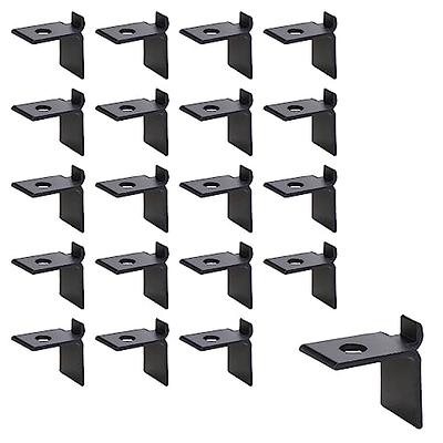 30Pcs Plastic Locking Shelf Pegs,Fits 5mm Shelf Pegs Hole x 3/4 Thick  Shelf，Clear Cabinet Shelf Clips Snack Shelf Peg Cabinet Shelf Pegs,Easy to