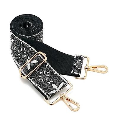LVYOUME Purse Strap Silver Hardware 2 Wide Replacement Crossbody Straps  Adjustable Shoulder Strap Extra Long Bag Strap for Crossbody Handbags