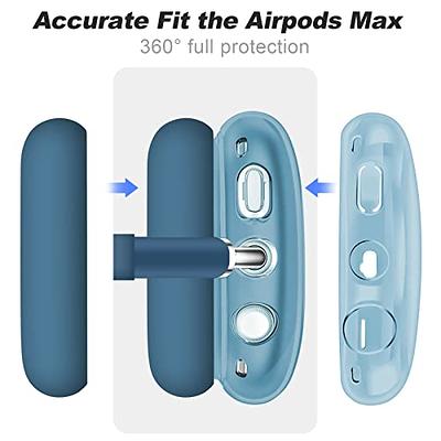 MOLOPPO Case Cover for AirPods Max Headphones, Silicone Ear Cups Cover/Ear  Pad Case Cover/Headband Cover/Clear Soft TPU Ear Cups Cover, [4 in 1]  Accessories Protector for Apple AirPod Max, Blue - Yahoo