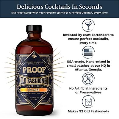 Old Fashion Cocktail Syrup- for Mocktails or Cocktails