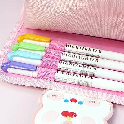Kawaii Pencil Case Aesthetic Cute Pencil Case for Girls Large Capacity Pencil  Case Kawaii School Supplies for Teen Girls (Pink)… - Yahoo Shopping