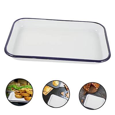 Mikinona Nonstick Baking Sheets Pizza Baking Pan Baking Sheets for Oven  Nonstick Ceramic Baking Tray Dish Lasagna Pan Wear-resistant Baking Tray  Pie Pans Baking Pan for Restaurant Enamel - Yahoo Shopping