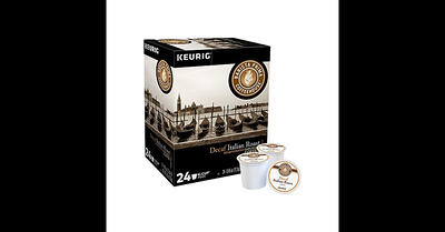 Barista Prima Coffeehouse Single Serve Coffee K Cup Pods Italian Roast  Carton Of 24 - Office Depot