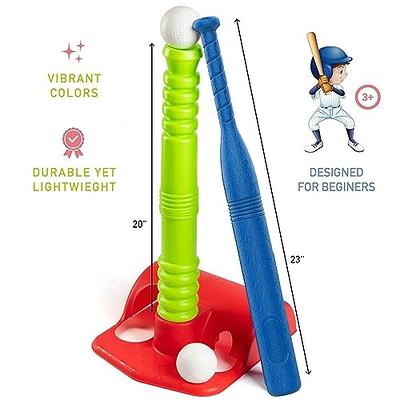 Play22 T Ball Set - Toddler Tball Set for Kids 3-5 with 23 Batting Tee -  Baseball