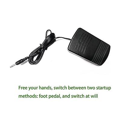 Sewing Machine Foot Pedal,Foot Control Pedal & Power Cord for Sewing  Machine,Household Momentary Sewing Machine Foot Operated Pedal  Controller,Foot Pedal Switch for 6V Small Sewing Machines 202 Making -  Yahoo Shopping