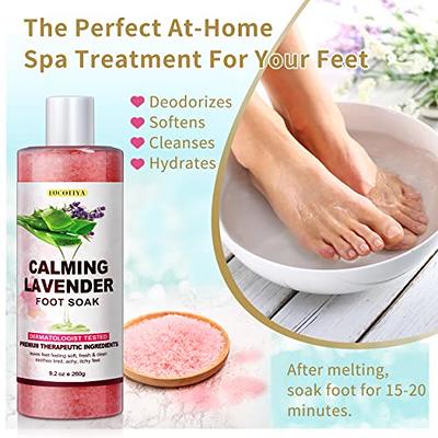 Foot Cure Foot Exfoliator & Callus Remover Pedicure Set Foot Care Kit  Includes Foot File for Dead Skin, Tea Tree Oil Foot Soak Salts, Urea Cream  40 Percent & Foot Callus Removal