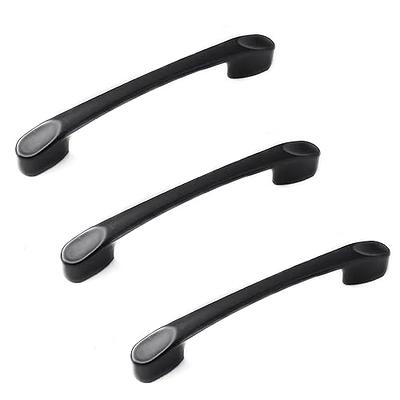 Young Dance Self-Stick Instant Cabinet Drawer Pulls - 6 Stainless Steel  Drawer Push Pull Handles Helper with Adhesive Door Handle for Kitchen  Cabinet Drawer Window Sliding Closet (2Pack, Black) - Yahoo Shopping