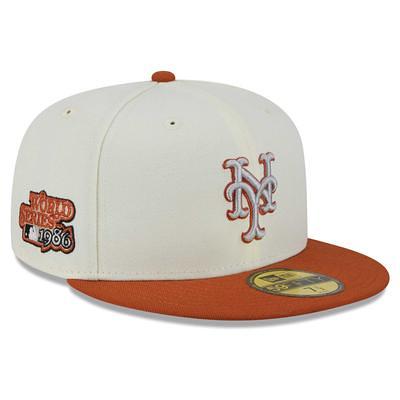 Men's New Era Black York Mets Pastel Undervisor 59FIFTY Fitted Hat