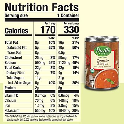 Pacific Foods Organic Creamy Tomato Soup, 32oz (Pack of 12)