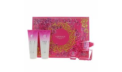 Versace Versace Dylan Purple , 4 Pc Gift Set 3.4oz EDP Spray, 3.4oz Body  Lotion, 3.4oz Bath and Shower Gel, Pouch 