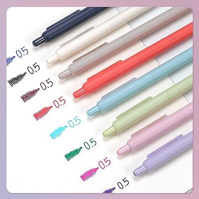  BAYTORY 12Pcs Retractable Erasable Gel Pens No Bleed