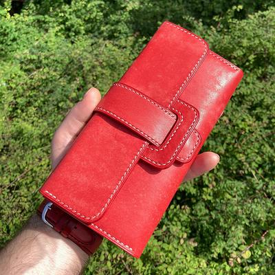 Long Wallet Personalized Wallet from high quality Italian leather!