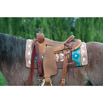 Weaver New Zealand Wool Saddle Pad (Green)