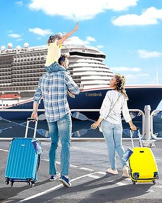 Princess Cruise Ship Luggage Tag Holders by Cruise On [4 Pack] Fits All  Princess Ships & Tags for Cruising in 2023 & 2024