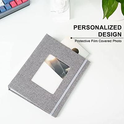 Vienrose Small Photo Album 5x7 Photos, 2 Pack Linen Cover Mini Photo Book,  26-Page Holds 52 Pictures, Artwork or Postcards Storage Grey - Yahoo  Shopping