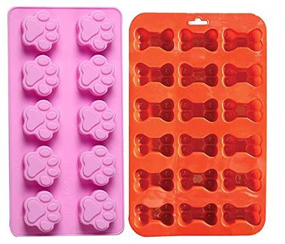 2Pk Reusable Silicone Mold Mini Bone Dog Bone Homemade Treat Bone