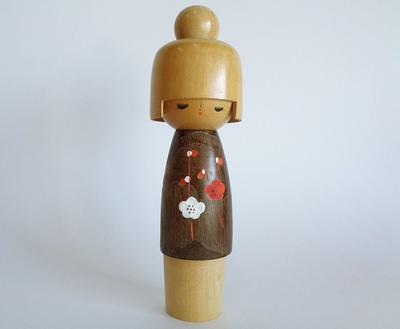 Traditional Style Vintage Japanese Kokeshi Wooden Dolls sold