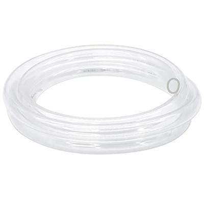 Clear Vinyl Tubing Flexible PVC Tubing, Hybrid PVC Hose, Lightweight Plastic  Tubing, by 3/8 Inch ID, 25-Feet Length : : Industrial & Scientific