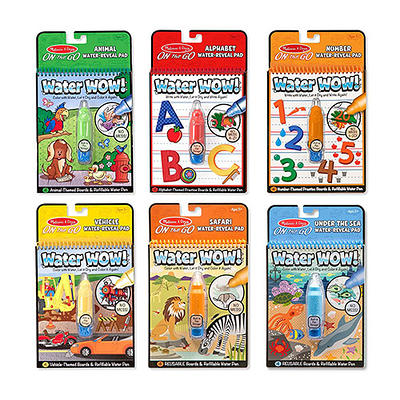 Melissa & Doug(R) Water Wow! Water Reveal Pad 6pc. Set - Yahoo