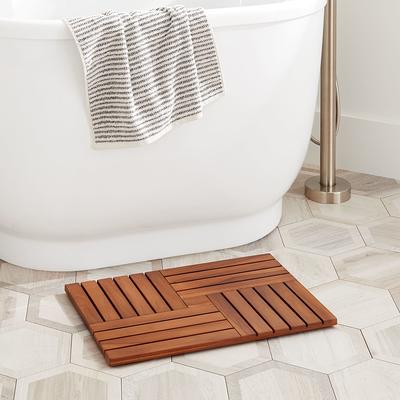 Aqua Teak The Original Spa Teak Bath & Shower Mat