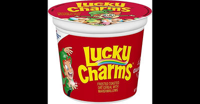 Lucky Charms Gluten Free Cereal with Marshmallows, 1.7 OZ Single Serve  Cereal Cup (Pack of 12)