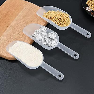 1pc Stainless Steel Ice Scoop Scoops for Canister Flour Scoop