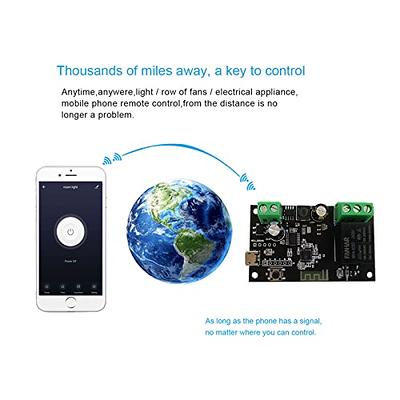 SONOFF POWR3 Smart WiFi Wireless Light Switch with Energy Monitoring,  Universal DIY Module for Smart Home, Compatible with Alexa & Google Home