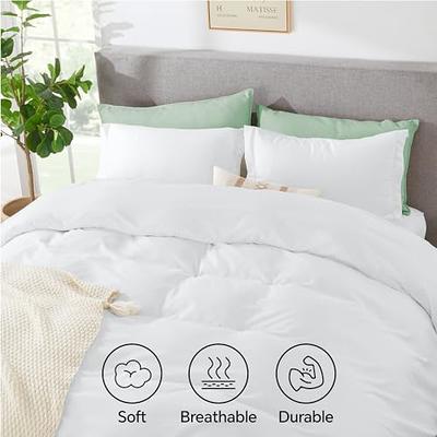 Utopia Bedding Duvet Cover Twin Size Set - 1 Duvet Cover with 1 Pillow Sham  - 2 Pieces Comforter Cover with Zipper Closure - Ultra Soft Brushed