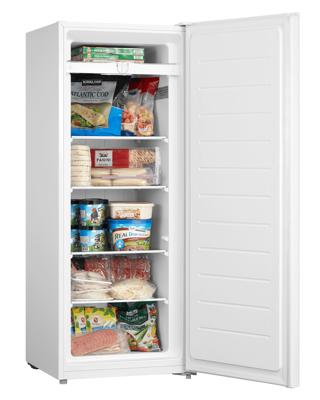 Arctic King 2.4 Cu Ft Single Door Mini Fridge, Stainless Steel Look 